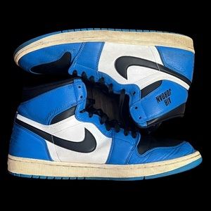 Nike Air Jordan 1 Rare Air Soar Blue Men's Size 15
